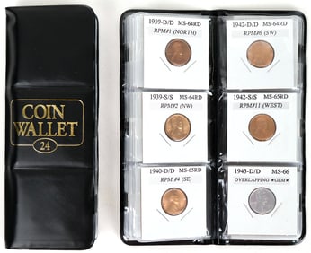 Gem Lincoln Cents 1930-1945 [188385]