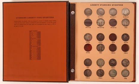 LIBERTY STANDING QUARTERS COIN ALBUM [184973]