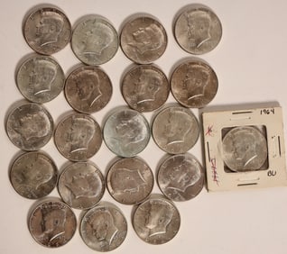 Kennedy Half Dollars (20) [184812]