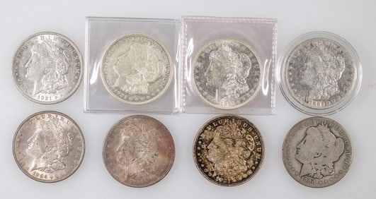 Morgan Dollars (8) [190186]