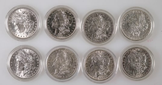 Morgan Dollars (8) [190187]