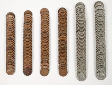 Buffalo Nickels & Wheatback Pennies [190191]