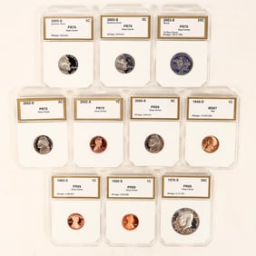 PCI Graded Coin Collection (10) [187439]