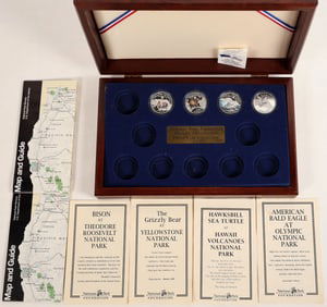 National Park Silver Proof Coins (4) [189762]