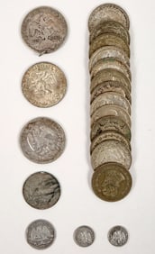 Mexican Silver Coins (20) [190203]