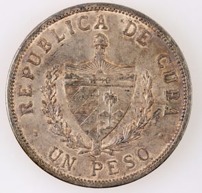 Republic of Cuba One Peso Silver 1934 [190205]
