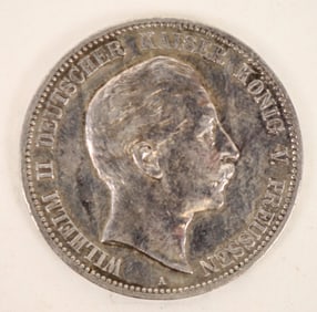 German States PRUSSIA 1907 5 Mark KM# 523 [190871]