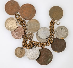 Foreign Coin Bracelet [177603]