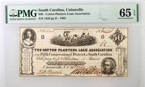 Cotton Planters Loan Association $50 [188017]