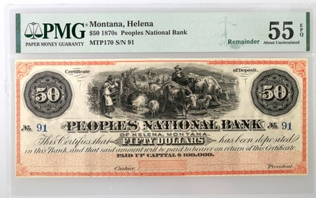 Peoples National Bank $50 [188003]