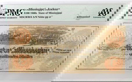 State of Mississippi $100  CR49A [188004]