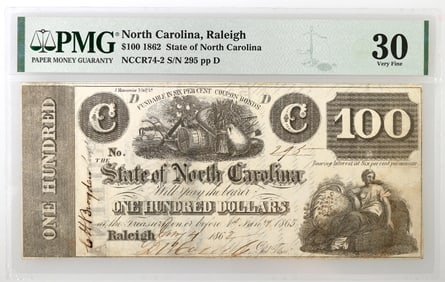 State of North Carolina $100 CR 74-2 [188005]