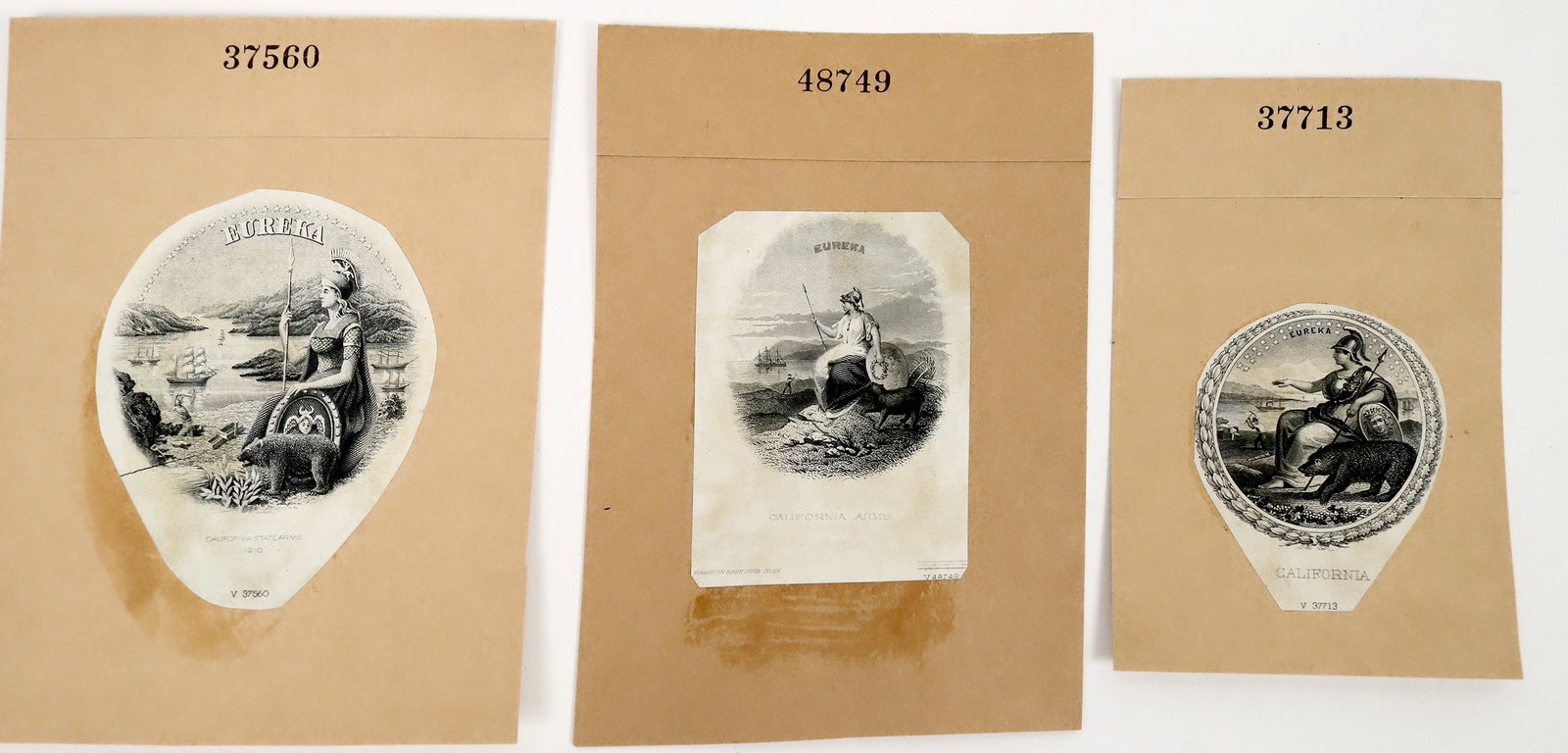 California State Seals, U.S. Bank Note Archive [190169] (1 of 1)