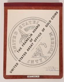 Franklin Hoard of U. S. Assay Office Gold Coins Testimony [181655]