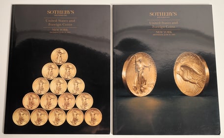 Sotheby's High Relief St. Gaudens Auction Catalogs [167593]