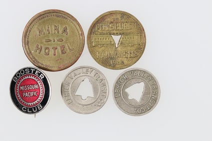 Transportation Exonumia / Mina Hotel Token [189256]