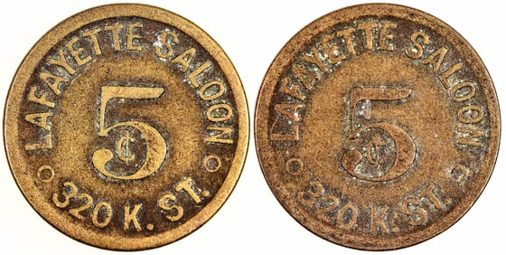 Lafayette Saloon Token [188397]