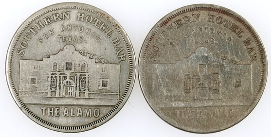 San Antonio Bar, 1880s Drink Tokens [190275]