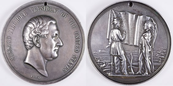 Fillmore Peace Medal  Post-1900 [132391]