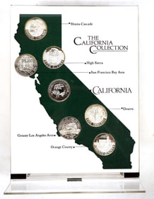 Nevada City Mint California Collection Silver Medals (14) [190382]