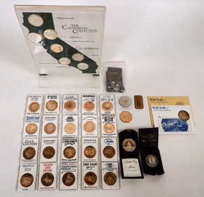 Nevada City Mint Collection (40 medals) [190383]