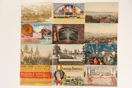 San Francisco Post Cards, Portola Festival & Pan-Pacific [190133]