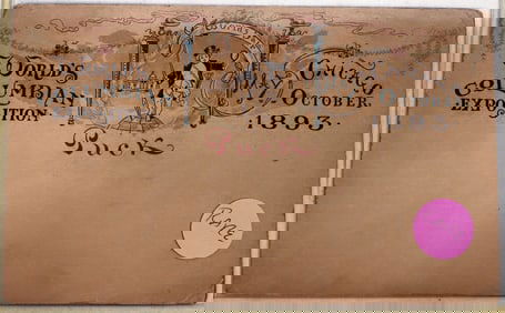 Columbian Expo Pictorial Postcard, Very Rare [187309]