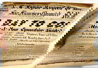 Golden Gate Exposition Chronicle Article, 1939 [190106]