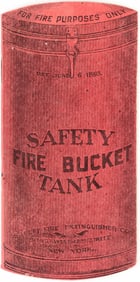 Safety Fire Bucket Tank Sales Booklet, Rare [189181]