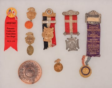 California Ribbons & Medal (9) [186317]