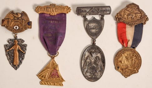 California (3) Washington (1) Breast Badges [182957]