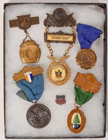 East Coast Breast Badges w/Masons (6)  [183113]