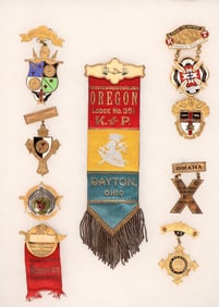 Knights Templar Midwest Ribbons &  Badges(9) [183170]