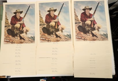 Clint Walker as Yellowstone Kelly Print (200) [190021]