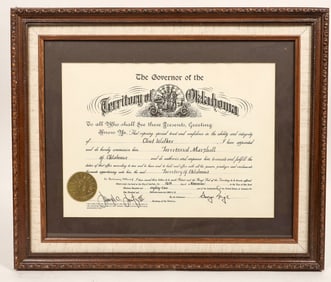 Clint Walker Appointment-Territorial Marshall [190228]