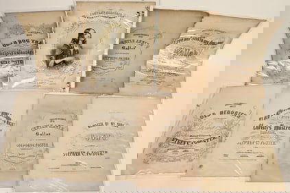 Stephen Foster Sheet Music, c1852-57 (9) [187268]
