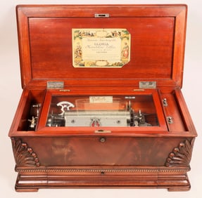 Paillard Mandoline-Zither Music Box [180930]