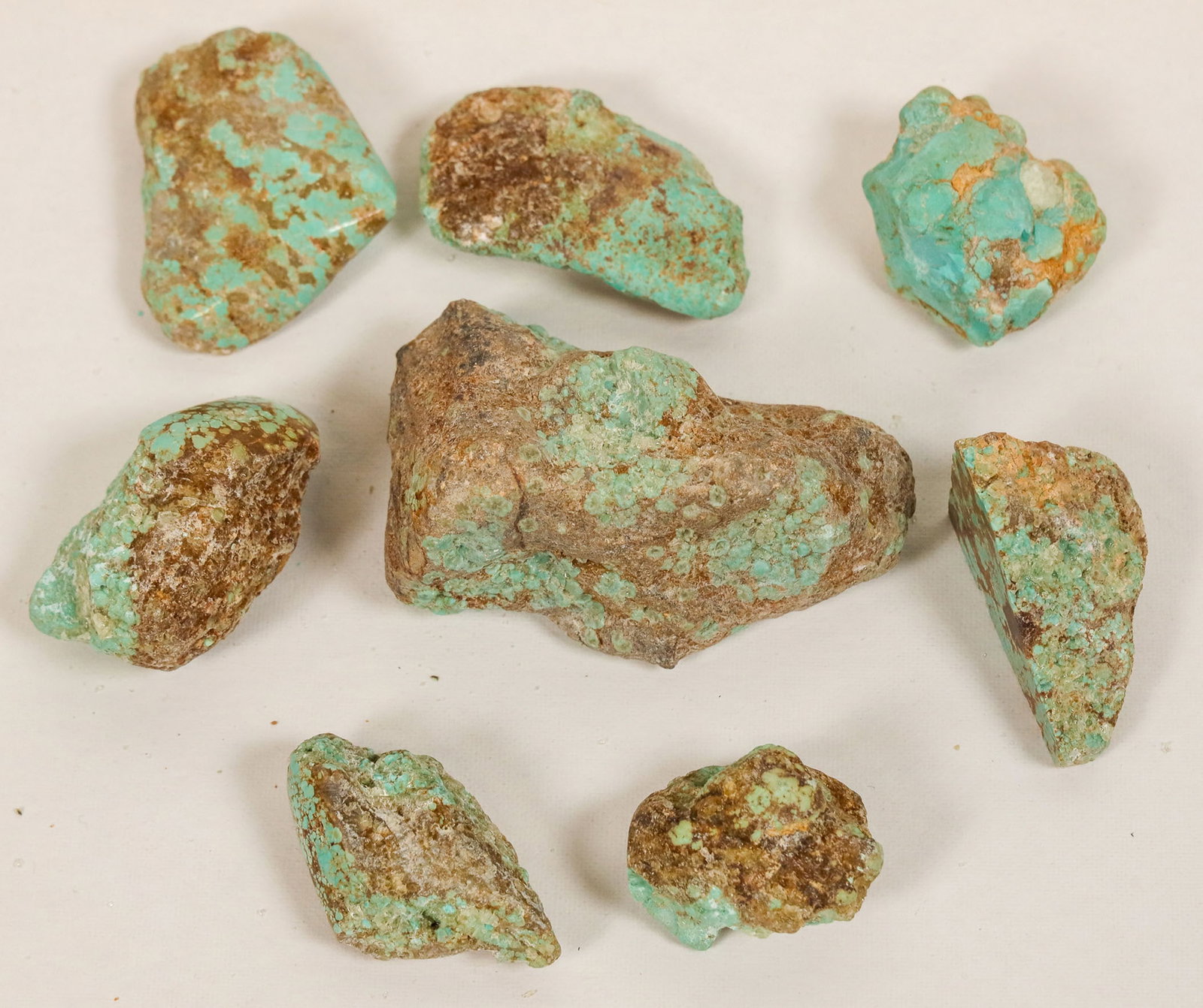 Turquoise - No. 8 Mine Nevada, Specimens (8) [189629] (1 of 1)