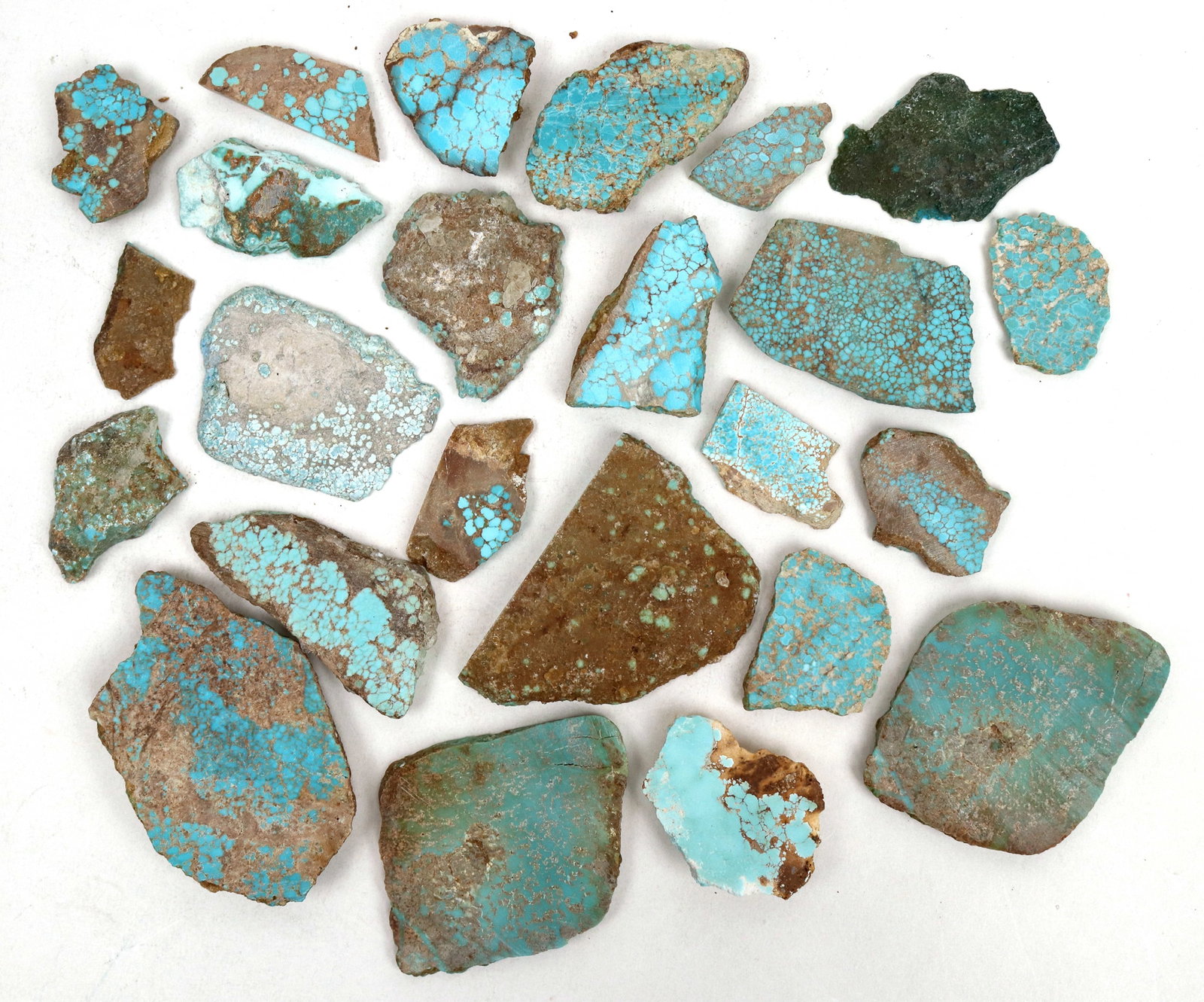 Turquoise - No. 8 Mine Nevada, Slabs (23) [189536] (1 of 1)