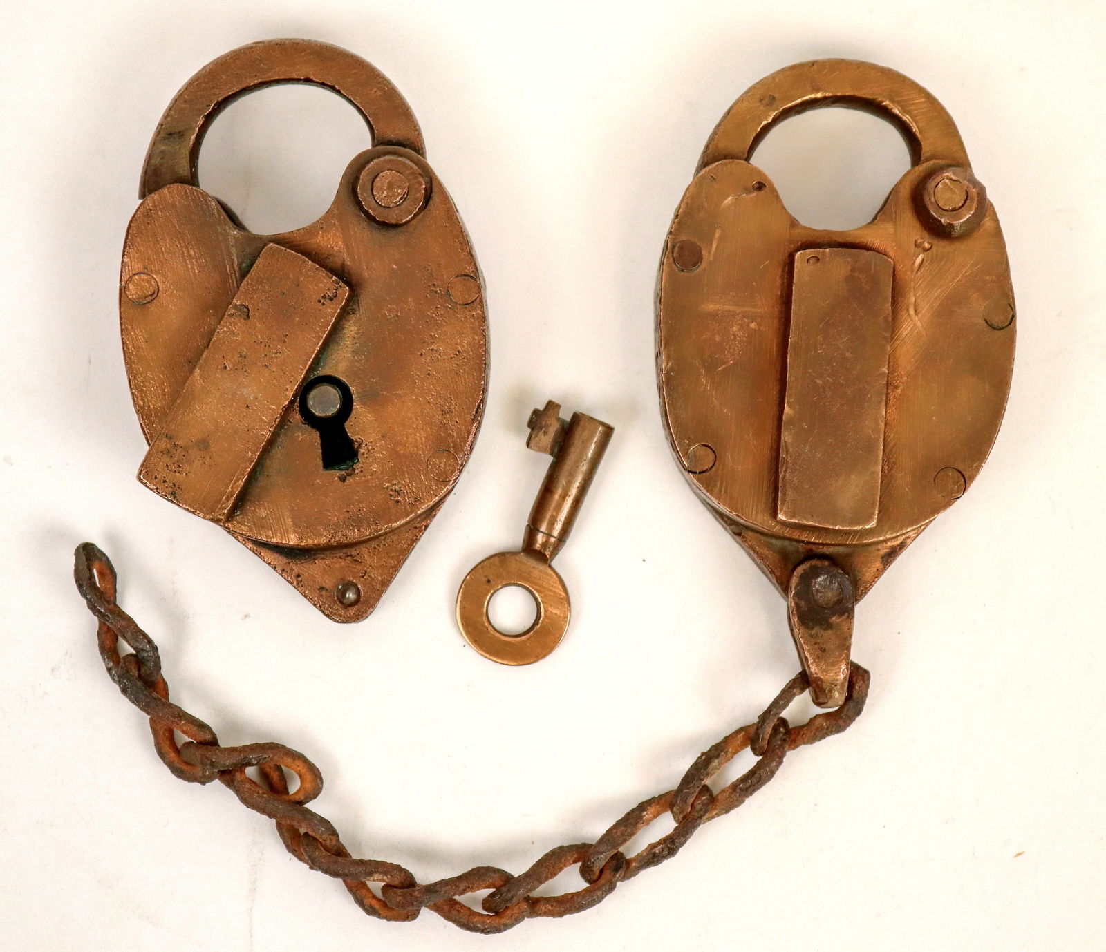 Central Pacific Railroad Locks Two Different [191215] (1 of 5)