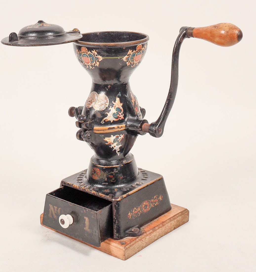 Antique Coffee Mill No. 1 by Enterprise Mfg.  [189885] (1 of 6)