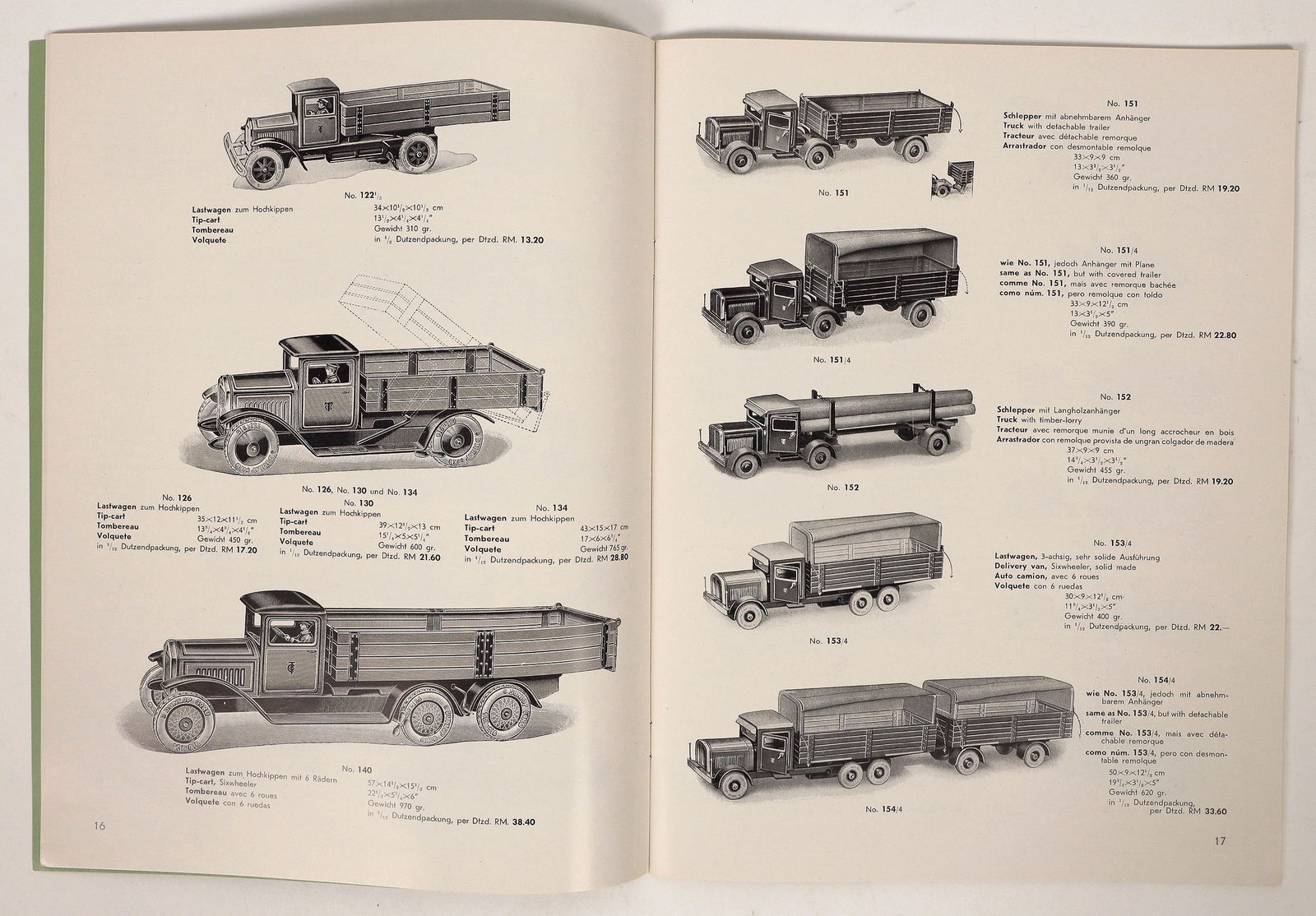 Tipp & Co. Nurnberg Toy Catalog, c1937 [191563] (1 of 3)