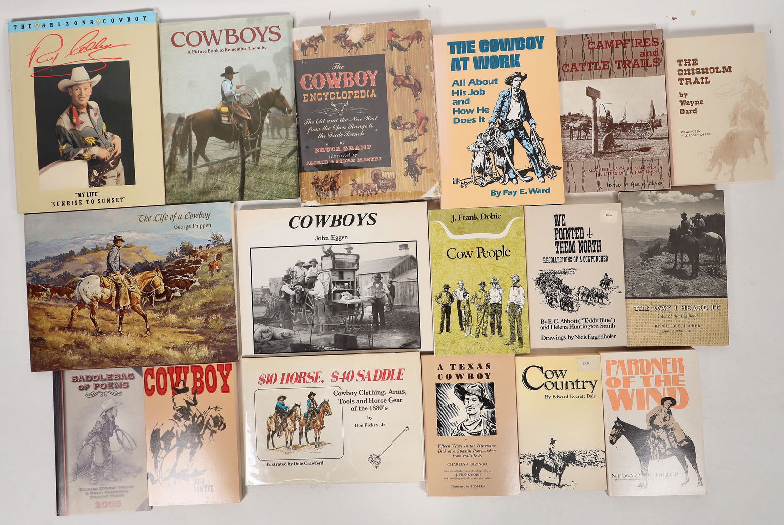 U.S. Cowboy History Library, 18 Books [193122] (1 of 2)