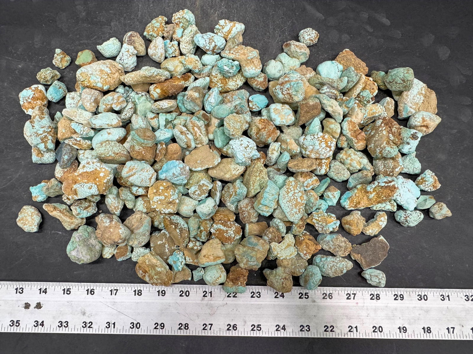 Turquoise - No. 8 Mine Nevada, Oxidized Nuggets [193060] (1 of 1)