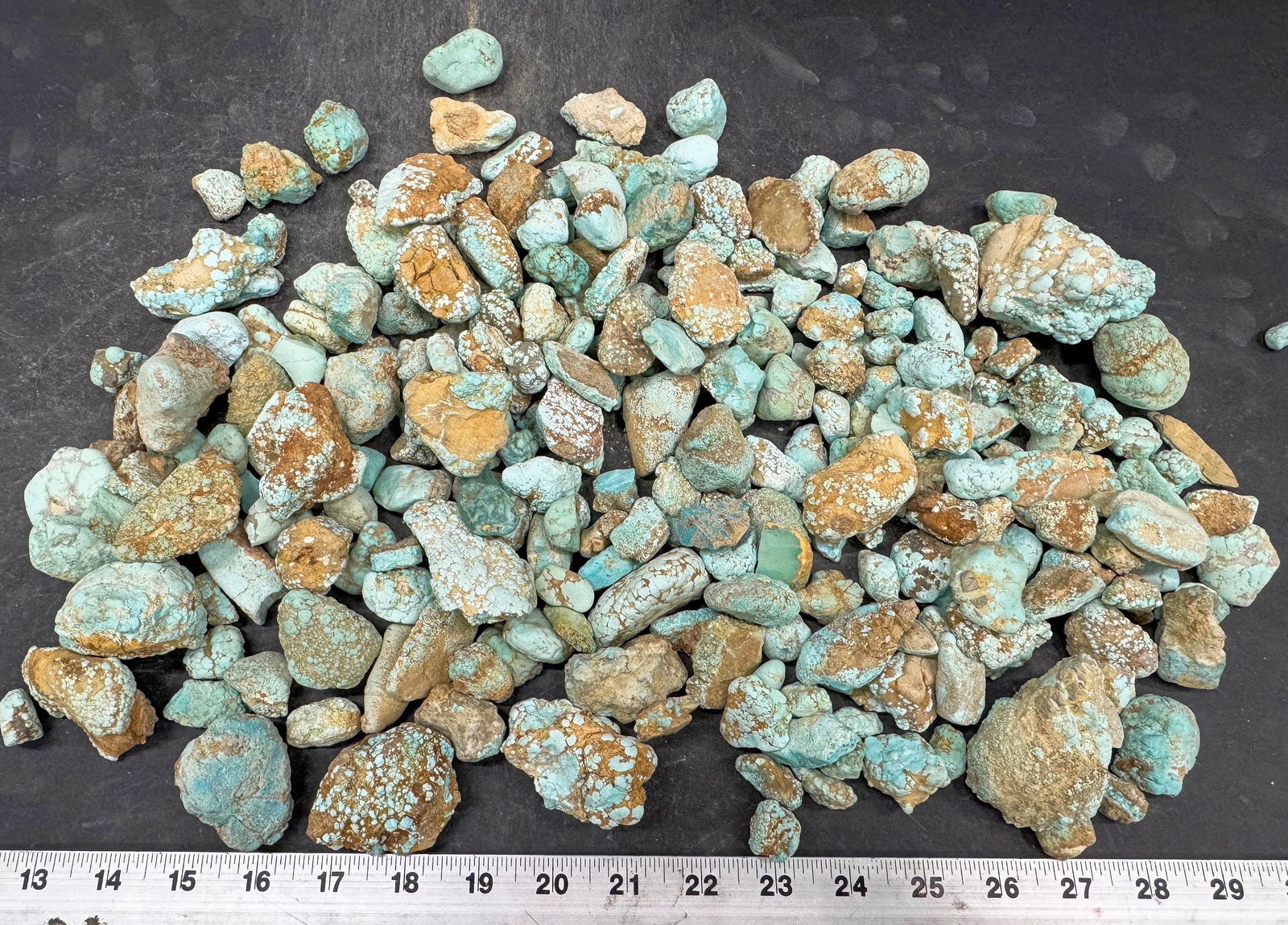 Turquoise - No. 8 Mine Nevada, Oxidized Nuggets [193061] (1 of 2)