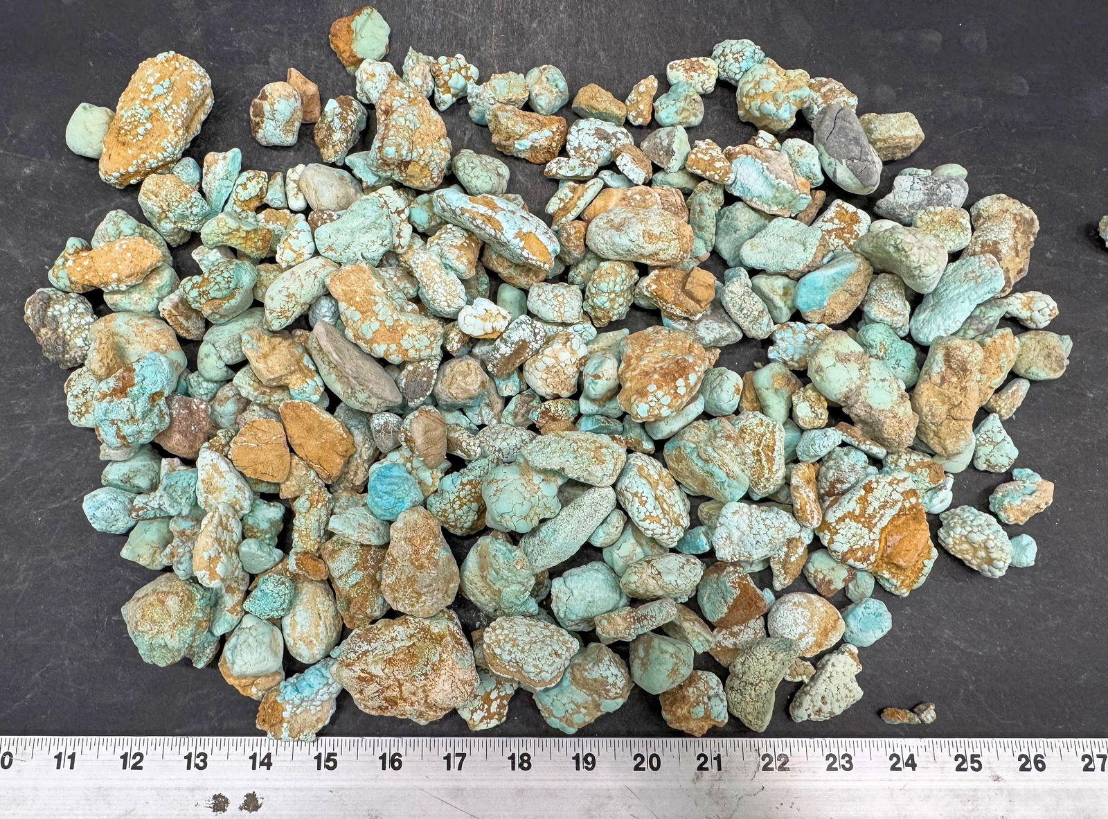 Turquoise - No. 8 Mine Nevada, Oxidized Nuggets [193063] (1 of 2)