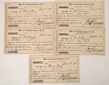 Patent Receipts for Mine Related Inventions (5) [191463]