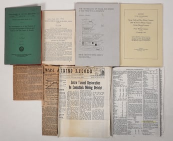 Nevada Mining Book/Ephemera Group [191599]