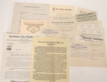 Billheads & Advertising Metals Early 20th Century (13) [192981]