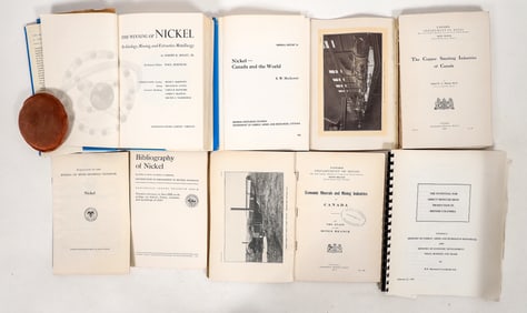 Copper, Nickel in Canada Books (6) c1913-93 [191806]